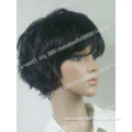 Short black Wave Kanekalon custumes hair wig WA27